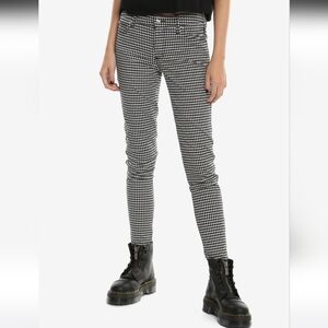 Tripp NYC black And White Houndstooth T back Skinny Jean's